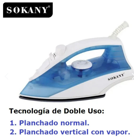 Plancha De Vapor Sokany